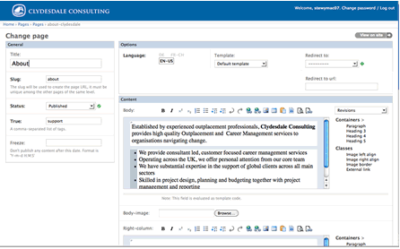 Clydesdale Consulting admin