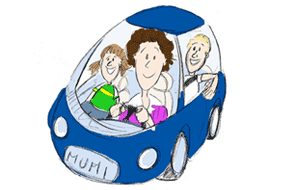 DVLA cartoons