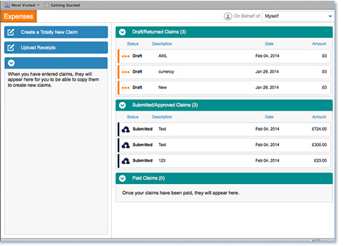 Publicis expenses screengrab