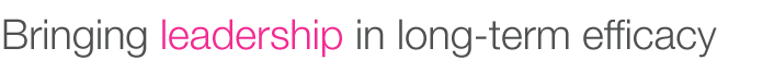 Bringing leadership in long-term efficacy